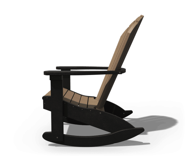 Adirondack Rocking Chair Side