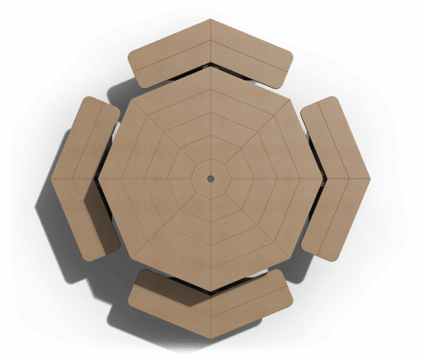 Octagon Table Top