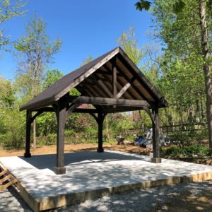 14x16 Alpine wood pavilion 3